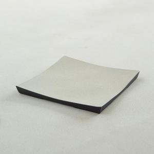 이천도자기 노바 아이보리 다듬이 정사각접시 대 25cm 식기 그릇 플레이트 대접시