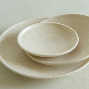 이천도자기 노바 아이보리 한옥접시 대 26cm 식기 그릇 플레이트 대접시