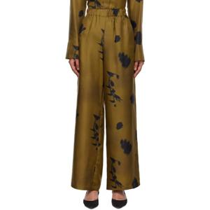 26 SS MM by Max Mara 여성 카키 헬가 슬랙스 252265F087000