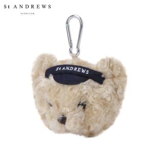 [세인트앤드류스] 공용 썬바이저 테디베어 파우치