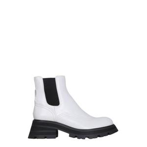 알렉산더 맥퀸 부츠 666368 WHZ849360 IVORY