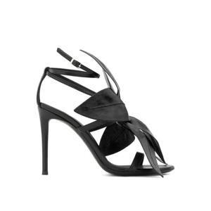 쥬세페자노티 릴리움 플로럴 장식 샌들 105mm E000051002