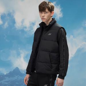 [스케쳐스]남성 아이코닉 웜 스트레치 트랙셋업 2종(블랙)