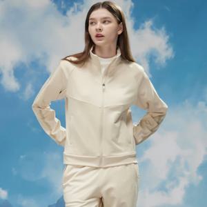 [스케쳐스]여성 아이코닉 웜 스트레치 트랙셋업 2종(크림)