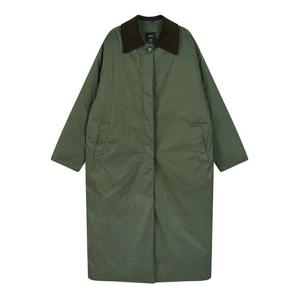 [LAP] 카라배색 발마칸 패딩코트 AR4PDA70