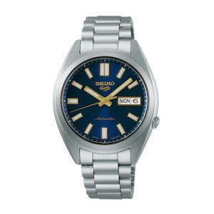 세이코 세이코5 스포츠 남성 남자 블루 실버 메탈시계 SRPL55K1