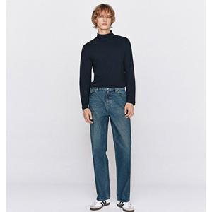 [지오다노] 남성 약기모 브러시드 일자 스트레이트 청바지 115947