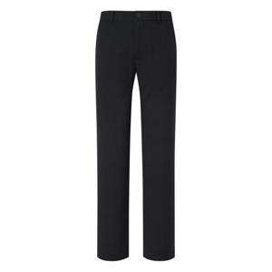 헤지스 골프 25FW 블랙 남성 에센셜 겨울 슬림핏 팬츠 HUPA5D701BK