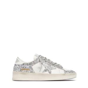 골든구스 Stardan 글리터 앤드 가죽 스니커즈 82I-846016