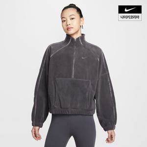 [나이키] 원 여성 써마 핏 하프집 탑 HV3716-036