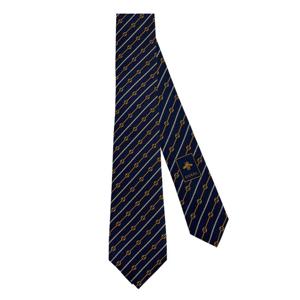 구찌 인터로킹 넥타이 764965 4EABB 4375 네이비 옐로우