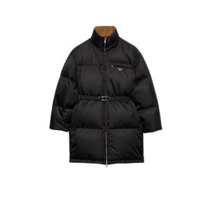 [관부가세포함] 프라다 리나일론 벨티드 다운 패딩 29D408 1WQ8 F0002 (블랙) PD2400