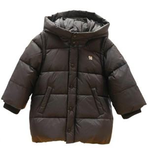 (HP블루독베이비25년FW BK)심플덕다운점퍼 45C1411407