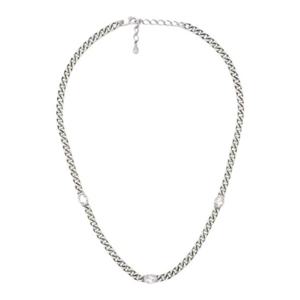 [관부가세포함] 구찌 남성 인터로킹 체인 네크리스 목걸이 843630 J8400 0818 (실버) PD680