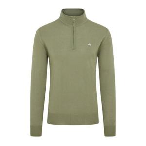 제이린드버그 집업 니트 GMKW11845M311 OIL GREEN DOM