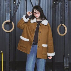 [LAP] 페이크 스웨이드 무스탕코트 AR4MZA60