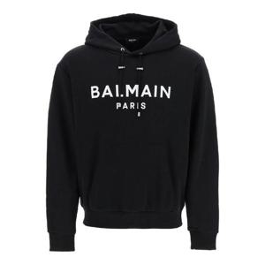 25FW Balmain 프린트 후드티 AH0JR002BB65EAB TP565321268