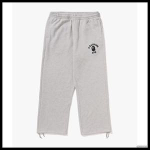베이프 트레이닝 조거 팬츠 001PTL801322GRA GRAY DOM