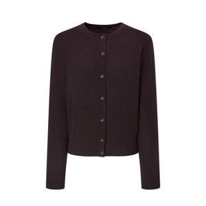 질스튜어트 뉴욕 여성 25FW 버건디 캐시미어100 니트 가디건 JSSW5D810D3