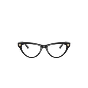 베르사체 로고 캣아이 안경 VE3364UGB1