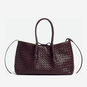 보테가베네타 더블 탑 핸들 위빙 가죽 토트백 854371 V5AG12203