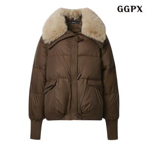 [지지피엑스]카라넥 퍼 탈부착 투포켓 더플 패딩 점퍼 (GODJJ015D)