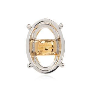 26 SS 발렌시아가 프레임 오벌 링 반지 848395TZ77S