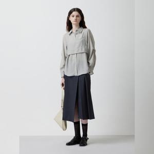 [쥬크]레이어드 뷔스티에 셔츠 블라우스 (Z253MSC001)