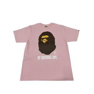 베이프 바이 베이싱 에이프 티셔츠 핑크 0ZXTEM002101O PNK