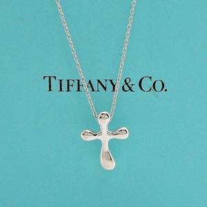 티파니앤코 92.5 크로스 팬던트 목걸이