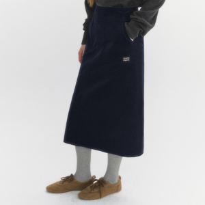 [마리끌레르][정가99,000]코듀로이 맥시 펜슬 스커트(MAFDSK01NNY)