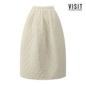 [비지트인뉴욕]윈터 벌룬 2온스 롱 스커트 (V5CSR08)