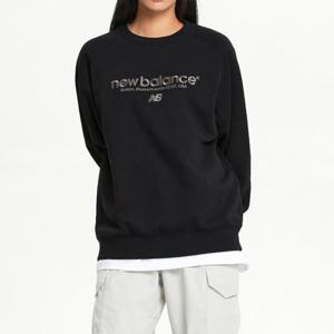 뉴발란스긴팔티 XQS NBNCE41913-19 UNI ESS 레터링 기모 맨투맨 (SEMI OVER FIT)