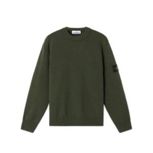 25FW 스톤 아일랜드 윈터 코튼 크루넥 점퍼 K2S155100049S00A2V0054 MILITARY GREEN DOM