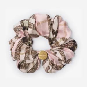 버버리 체크 실크 스크런치 8119727