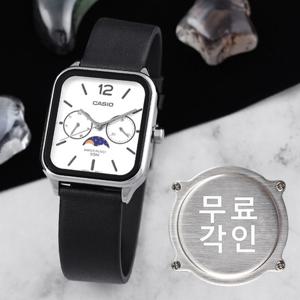 무료각인 카시오 MTP-M305L-7A 카플워치 남자가죽시계 d