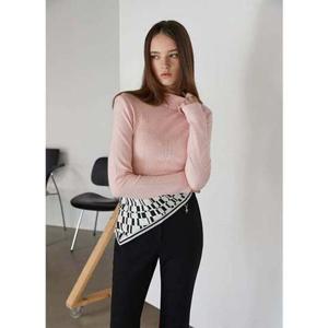 [에고이스트] (ER4KL261) 슬림핏 하이넥 뷔스티에 풀오버