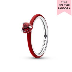 [판도라(주얼리)][백화점 보증서 제공] 판도라 미 레드 차크라 하트 링 193088C05