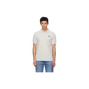 26 SS 겐조 남성 그레이 겐조 파리 겐조 와일드 타이거 슬림 폴로 셔츠 261387M212002