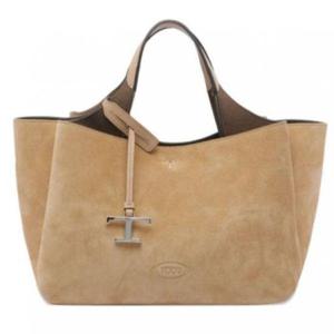 TOD S 토즈 25FW T 로고 스웨이드 미니 토트백 (XBWAPAFL100P3A4 L20)