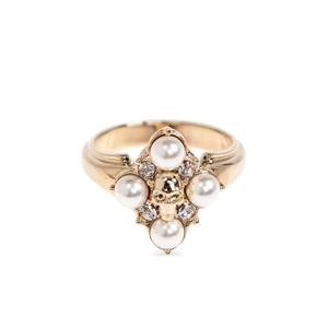 알렉산더 맥퀸 반지 855272 J161P1053 Pearl strass
