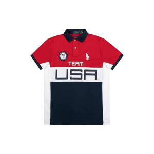 폴로 랄프로렌 팀 USA 프린트 폴로 셔츠 710802930002