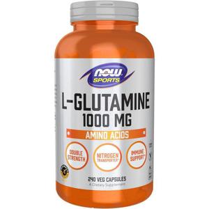 해외배송 NOW Foods 나우푸드 스포츠 L-글루타민 더블 스트랭스 1000mg 240정 L-Glutamine