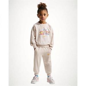 나이키 E1D1 유아 프렌치 테리 투피스 그래픽 크루 세트 - 페일 아이보리 IU5367-110 1712822