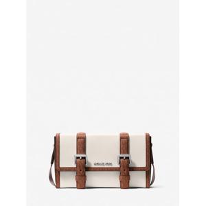 마이클코어스 쿠퍼 트렁크 크로스바디 - MK 시그니처 37S6LCOM1O2731 라이트 크림/러기지