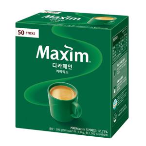 동서 맥심 디카페인 커피믹스 50T_