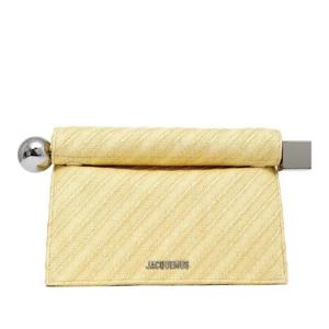 자크뮈스 라 포셰트 론드 까레 메탈 볼 클라스프 클러치 BAW003