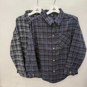 에어워크주니어_Ready4 next CB01 T/C 스판 체크 남방셔츠 R261B2901A