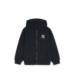 MLB 키즈 베이직 스몰로고 후드 집업 A5 7AHDB0251 50BKS