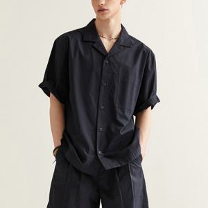 [후아유]오버핏 코튼 셔츠 (WHYAD2532M-T)